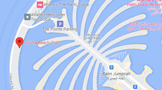 Risen - Palm Jumeirah - map